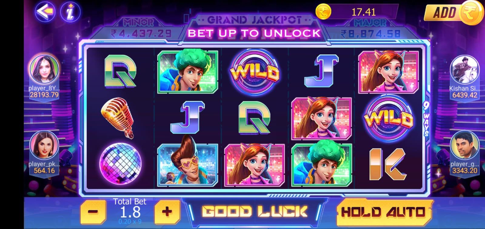 Slot Machine Game